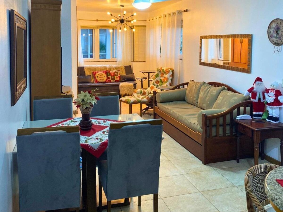 Apartamento No Residencial Village No Centro De Gramado, Com Piscina Aquecida E Hidromassagem Buitenkant foto