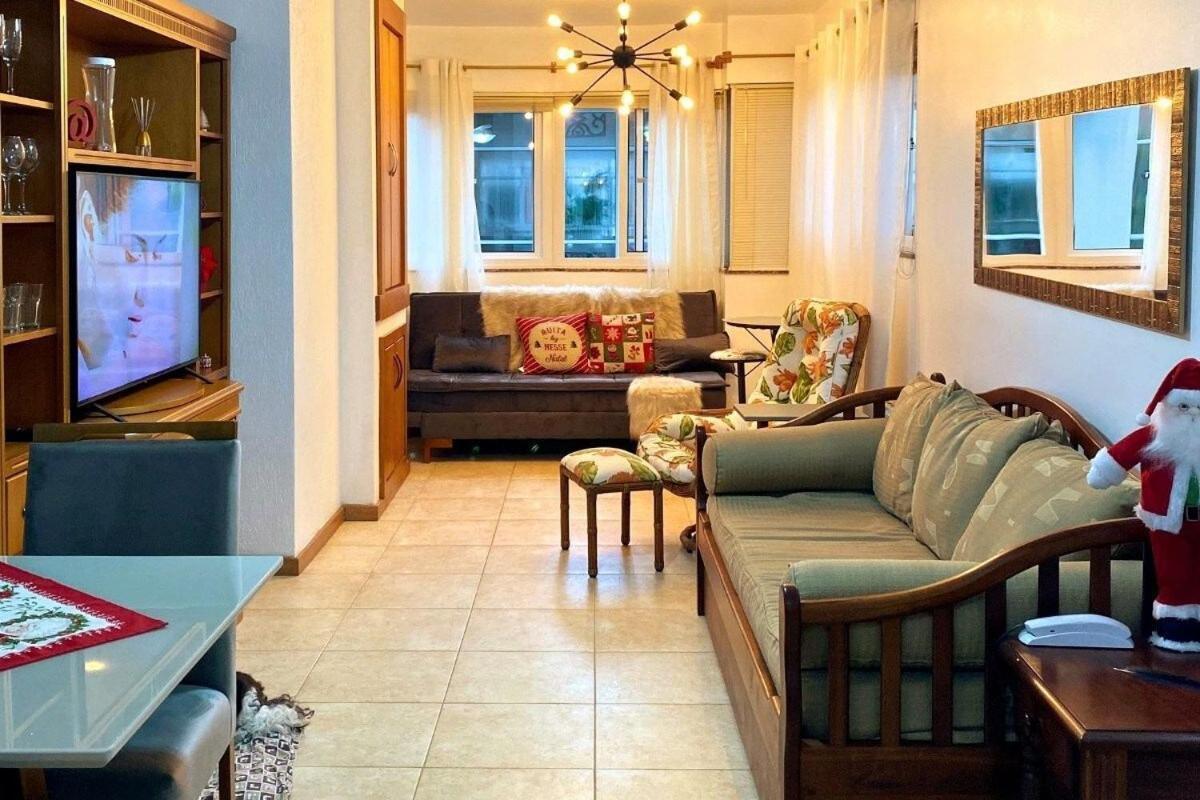 Apartamento No Residencial Village No Centro De Gramado, Com Piscina Aquecida E Hidromassagem Buitenkant foto